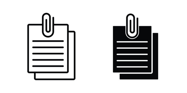 Attach document icon