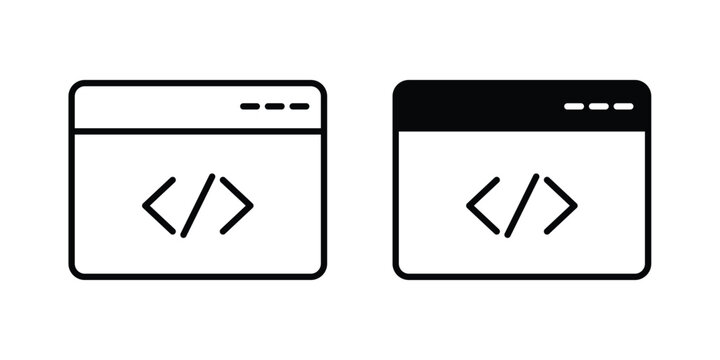 HTML script icon