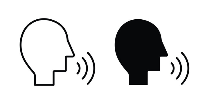 Voice recognition icon