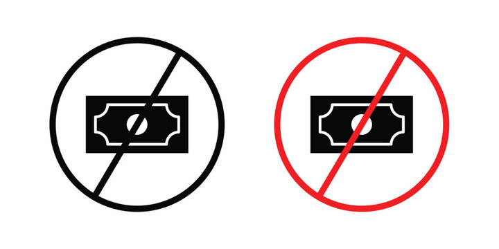 No money icon