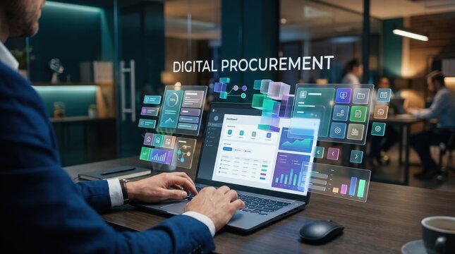 Digital Transformation - Digital Procurement Interface with Real Device Operation
