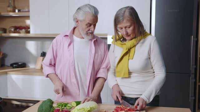 A heartwarming video shows couples cooking together, celebrating love