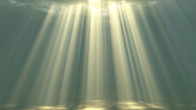 Dust Particles Floating in a Soft White Beam of Bright Light Overlay White Variation