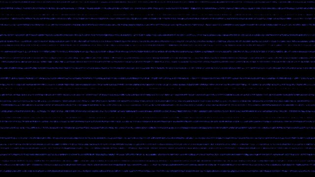Abstract digital background with horizontal lines and glowing particles, representing data streams or code.