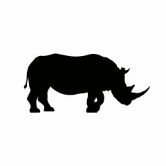 rhino vector illustration © joy