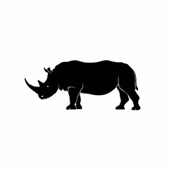 rhino vector illustration © joy