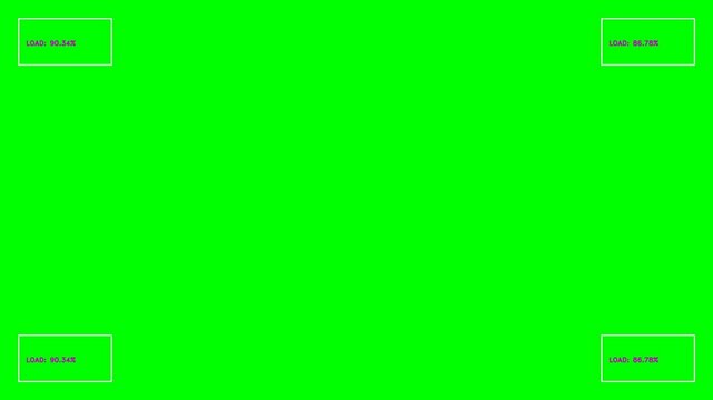 Four white rectangular boxes with the text 'Enter the text' inside, placed in the corners of a vibrant green background.