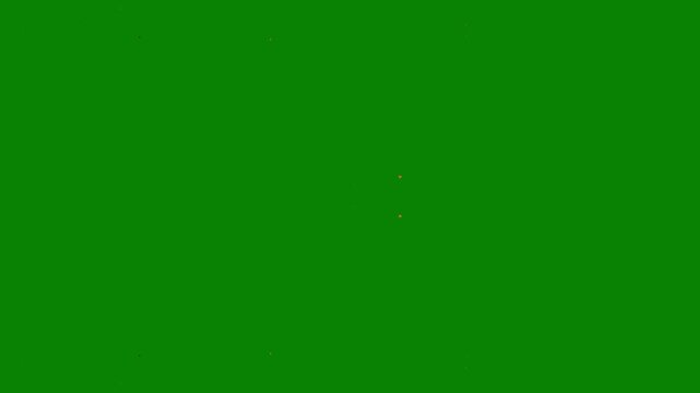 3D animation of exploding confetti Silver Explosion White BG,4K cracker pop colorful confetti animation on green screen.blue and white confetti explosion isolated alpha channel animation