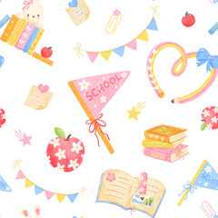 Back to school pattern © pachagraphic