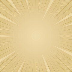 Fototapeta premium Champagne Gold Sunburst Radial Background for Premium Promotion, シャンパンゴールド 放射線 背景