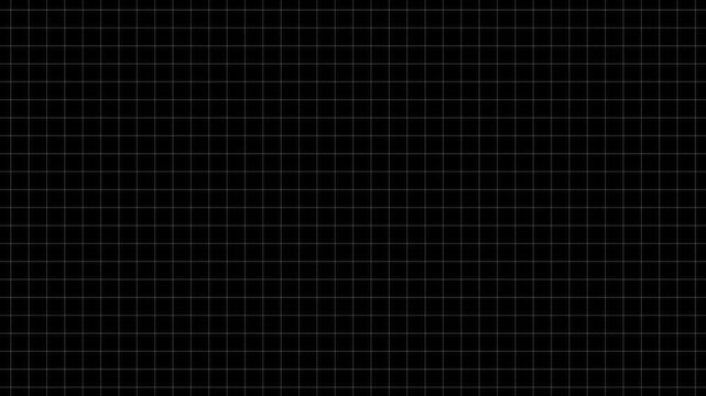 White grid lines on black abstract background. Grid line for overlay layer or alpha channel. Abstract, Graph, Pattern, Grid, Graphics, Template,