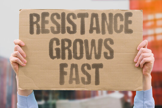 "Resistance grows fast" Bacteria evolve to defeat existing antibiotics. MUTATION. SURVIVAL. THREAT. MEDICINE. FAILURE.