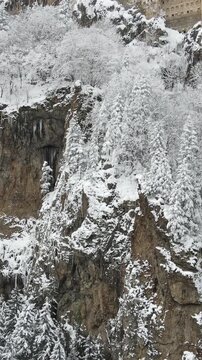 Winter Sumela Monastery