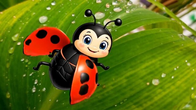 ladybug on a leaf