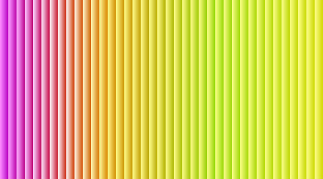Vertical gradient background, with parallel stripes, in magenta, orange, and yellow, creating, a smooth color, transition pattern