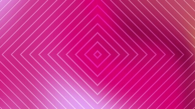 Magenta geometric square pattern lines gradient background abstract art design suitable for backgrounds, wallpapers, digital marketing, and print materials.