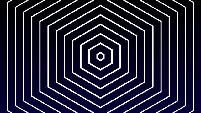 hexagon line radio wave  on a dark blue gradient background offers multiple geometric patterns.