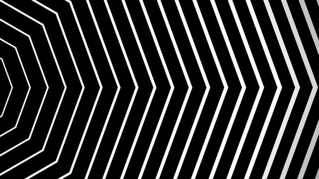 hexagon radio wave minimalist designs, the white chevron lines monochrome pattern adds a bold touch to various projects.