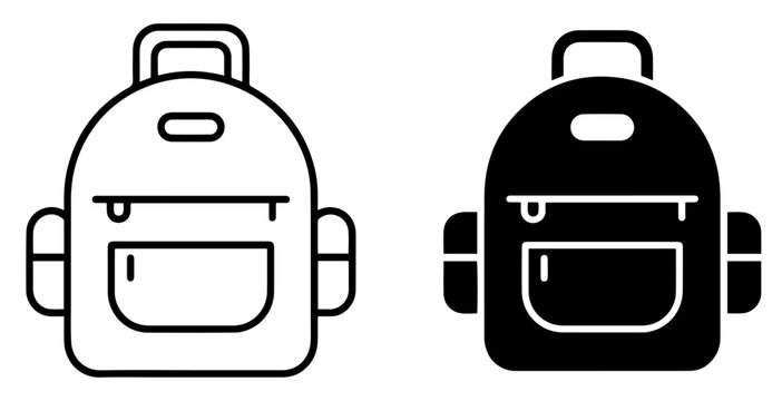 backpack icon for apps and websites