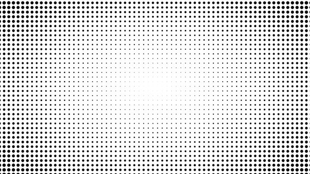 Halftone pattern background with gradient dots