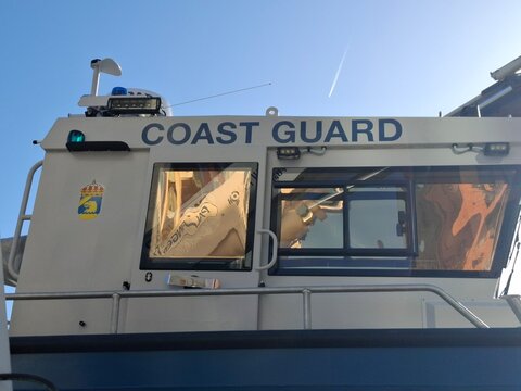 Swedish Coast Guard Vessel and Rescue Boat