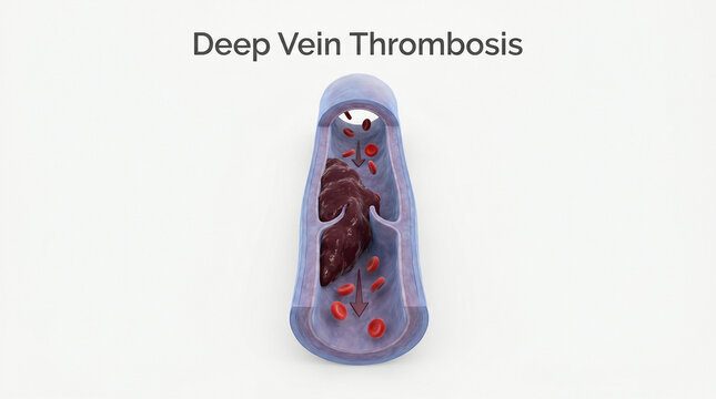 Deep Vein Thrombosis DVT Blood Clot in Vein
