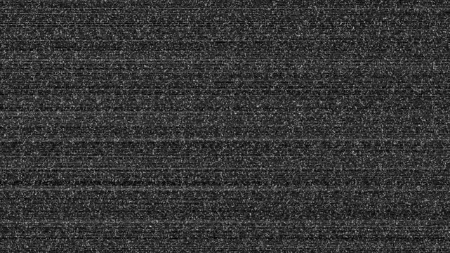 No signal warning text on retro TV screen, glitchy analog color bar static noise , Analog TV VHS noise glitches overlay ,