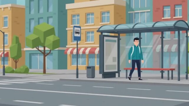 Environments Flat Illustration