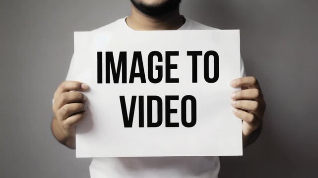 Prompt of image to video. AI.