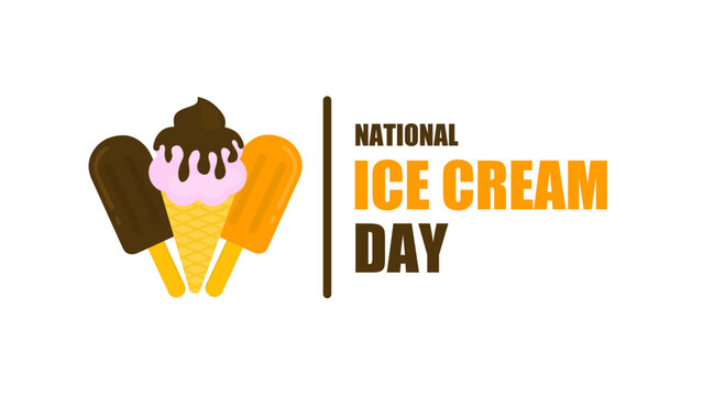 National ice cream day celebration