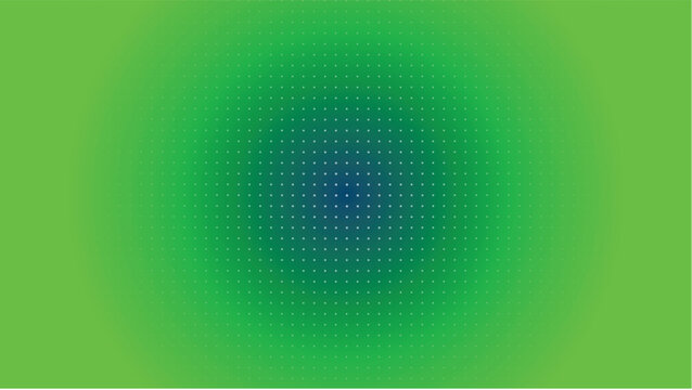 Green halftone gradient background, vibrant radial dot pattern vector, abstract lime and emerald textured backdrop for digital marketing
