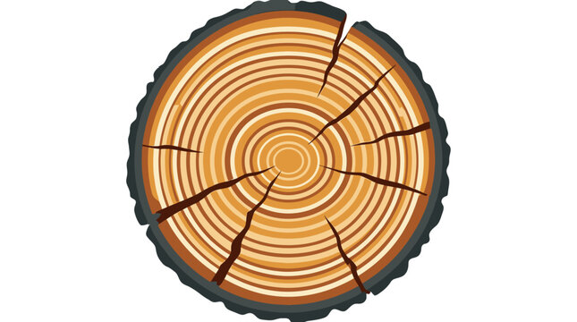 Tree Stump Cross Section.