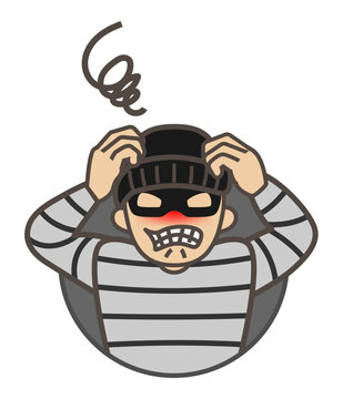 頭を抱えて怒る詐欺師