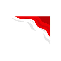 Indonesian Corner Flag Border © Stealth