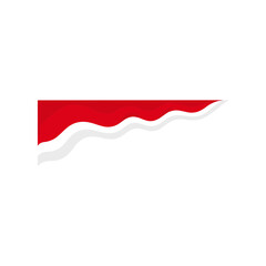 Indonesian Corner Flag Border © Stealth