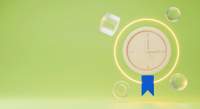 Logistics shipping delivery tracking updates dashboard layout or project time allocation optimization portal advertisement backdrop with glowing watch timer emblem for fast execution speed landing