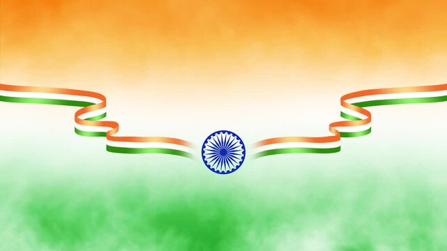 Happy Independence Day of India Celebration Background