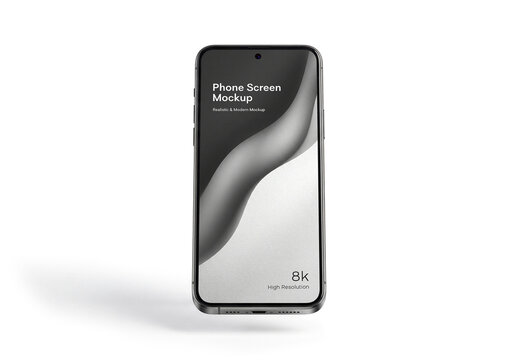Smartphone Screen Mockup Template