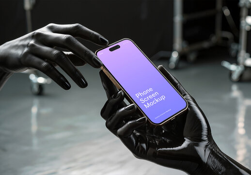 Phone Screen Mockup