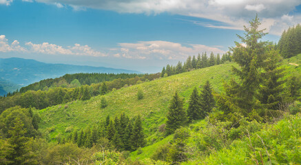 Obraz premium Mountain landscapes from Cemernik mountain