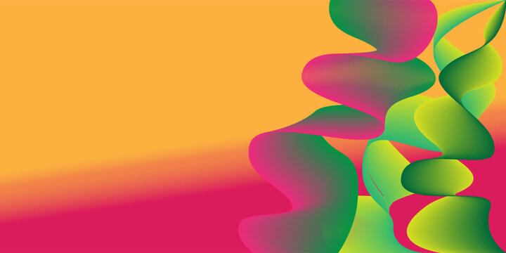liquid color backround with blend tool in adobe illustrator