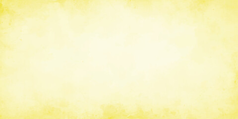 Obraz premium Grunge vintage aged parchment paper texture background with yellow leaves, worn antique wallpaper backdrop, retro grungy blank old paper design