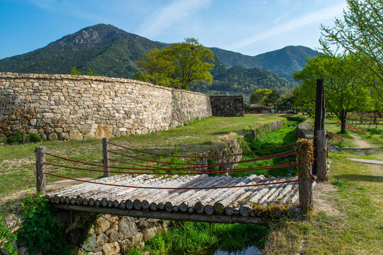 전남 순천 낙안읍성 마을 풍경, Landscape of Naganeupseong Village in Suncheon, Jeollanam-do