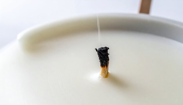 Close up of a single lightbulb illuminating softly.