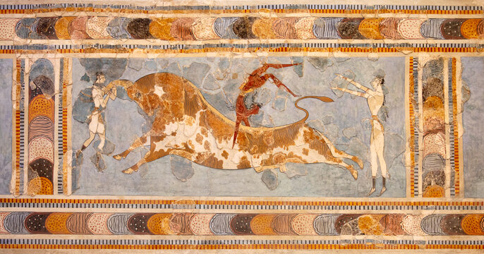 Ruins of the Knossos palace
