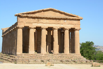Obraz premium Agrigente - La vallée des temples - Italie - Sicile