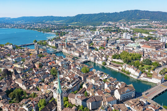 Zurich in summer