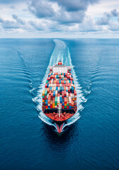 Cargo ship © William