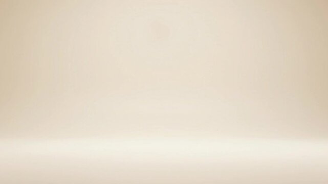 Elegant flowing beige fabric texture animation on a neutral studio background creating soft waves