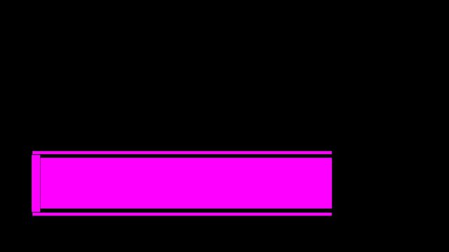 Modern magenta lower third animation with vibrant clean style, ideal for titles, entertainment, fashion, events, broadcasts, and creative media projects with alpha channel